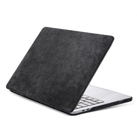 Alcantara MacBook Air Cover – 13.6” (2022 M2 / 2024 M3) – Grigio Spazio