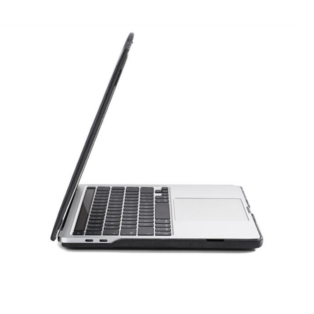 Alcantara MacBook Air Cover – 13.6” (2022 M2 / 2024 M3) – Grigio Spazio