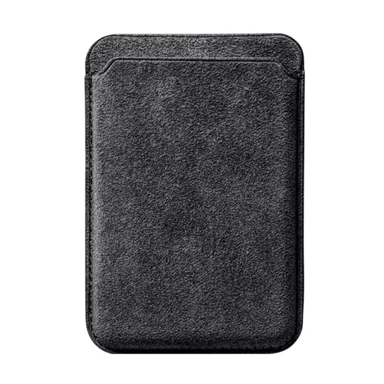 Alcantara MagSafe Wallet - Grigio Spazio