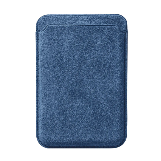 Alcantara MagSafe Wallet - Blu Monaco