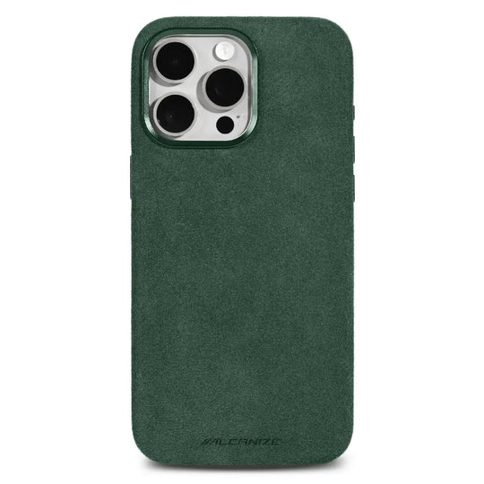 Alcantara Case for iPhone 13 – Verde Toscana