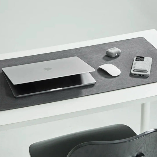 Alcantara Deskpad 96x50cm - Grigio Spazio