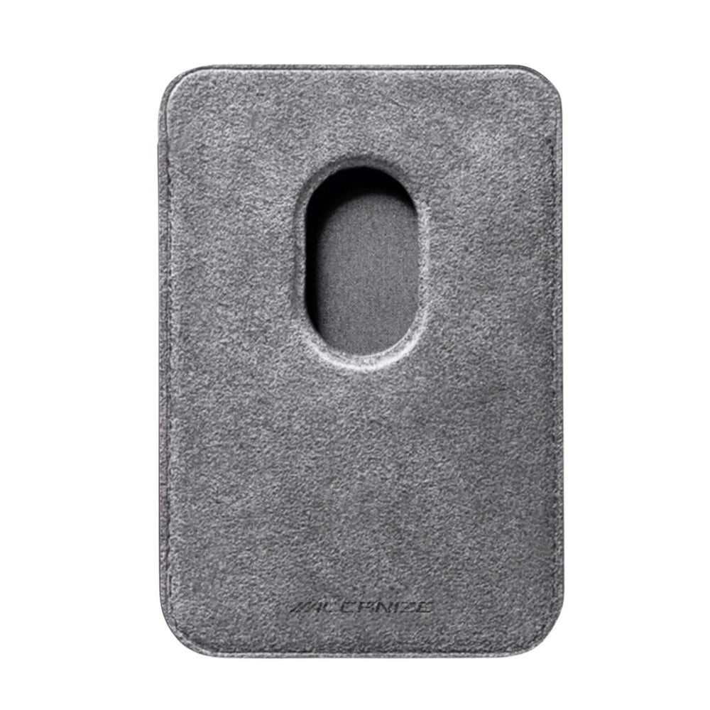 Alcantara MagSafe Wallet - Grigio Nardò