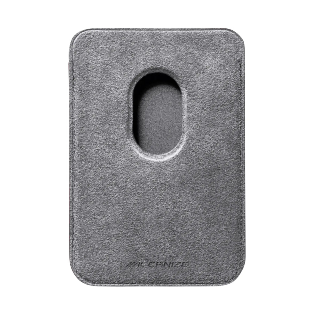 Alcantara MagSafe Wallet - Grigio Nardò