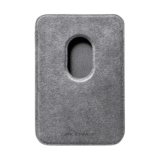 Alcantara MagSafe Wallet - Grigio Nardò