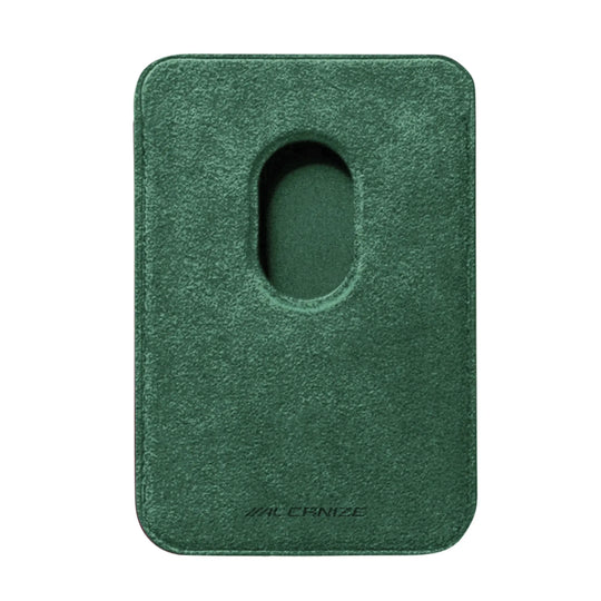 Alcantara MagSafe Wallet - Verde Toscana