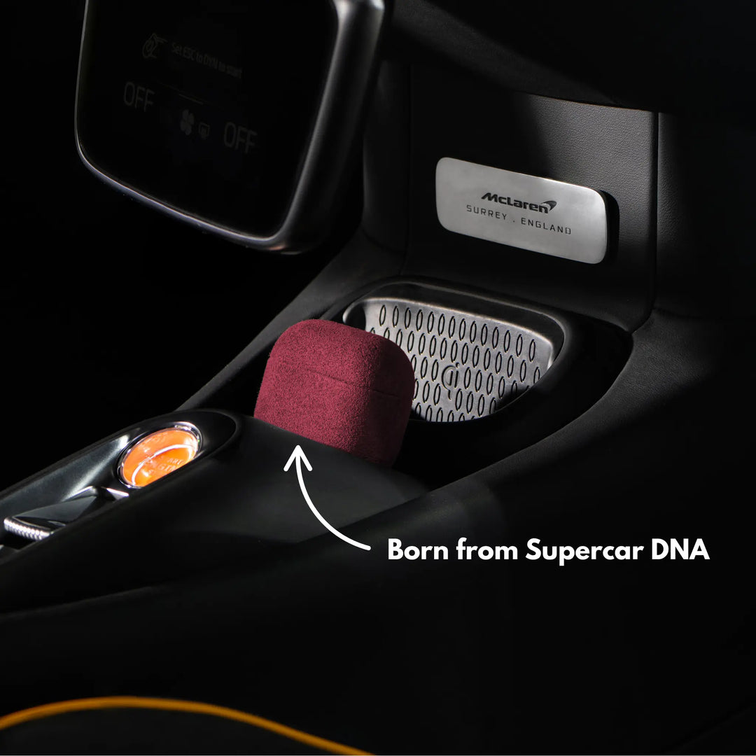 Alcantara Case for AirPods Pro (2nd Gen) - Rosso