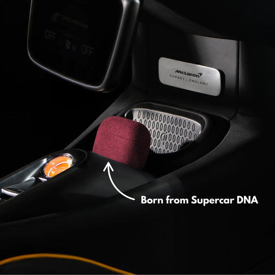 Alcantara Case for AirPods Pro (2nd Gen) - Rosso