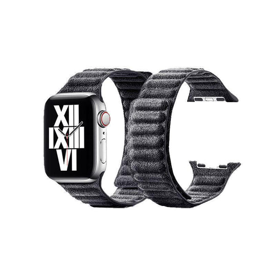 Alcantara Apple Watch Band – Grigio Spazio - 42–44-45-46mm & Ultra 49mm