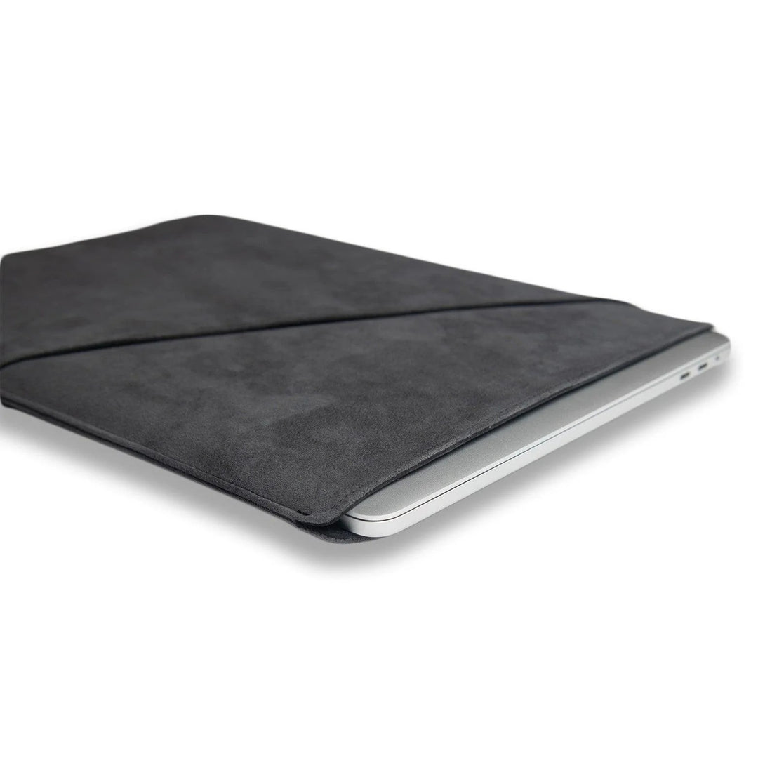 Alcantara Laptop Sleeve - 15 & 16 Inch - Grigio Spazio