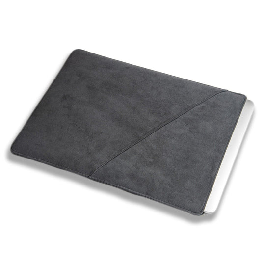 Alcantara Laptop Sleeve - 15 & 16 Inch - Grigio Spazio