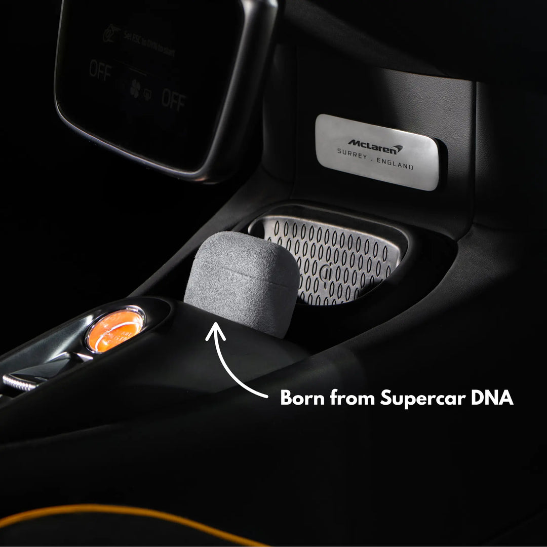Alcantara Case for AirPods Pro (2nd Gen) - Grigio Nardò