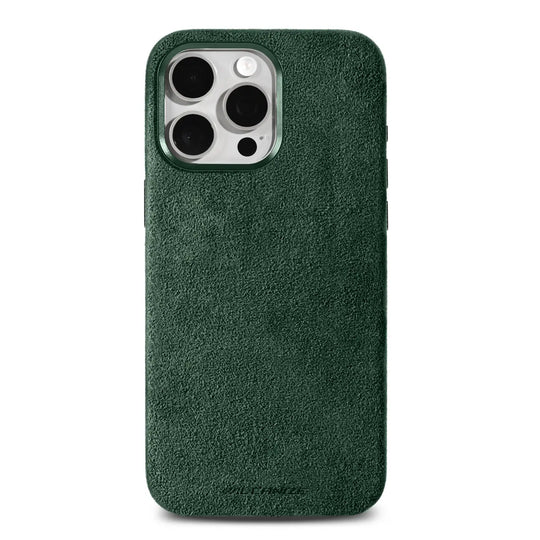 Alcantara Case for iPhone 13 – Verde Toscana