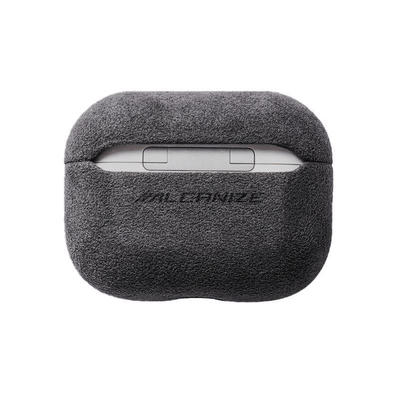 Alcantara Case for AirPods (3rd Generation) – Grigio Spazio