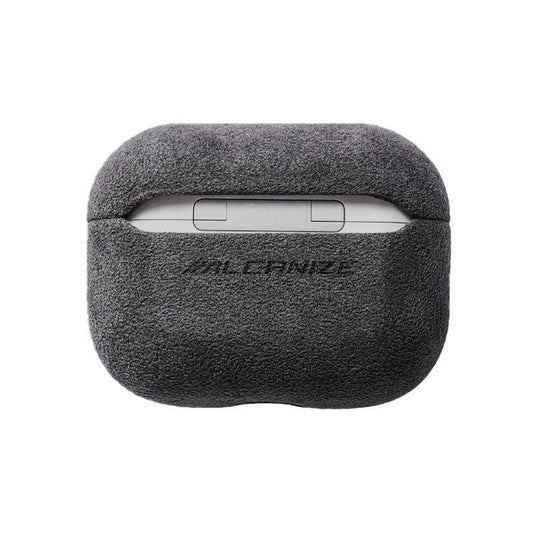 Alcantara Case for AirPods (3rd Generation) – Grigio Spazio