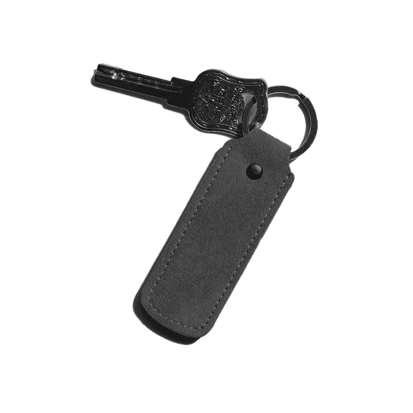 Alcantara Keychain - Grigio Spazio