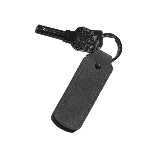 Alcantara Keychain - Grigio Spazio