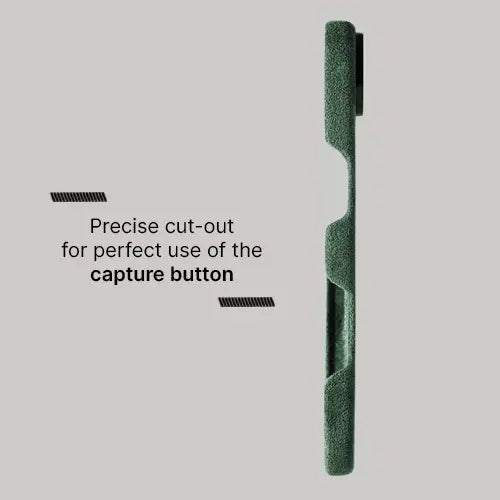 Alcantara Case for iPhone 17 Air – Verde Toscana