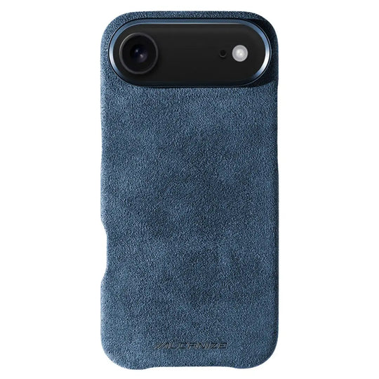 Alcantara Case for iPhone 17 Air – Blu Azure