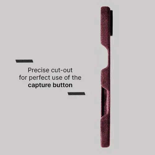 Alcantara Case for iPhone 17 Air – Rosso