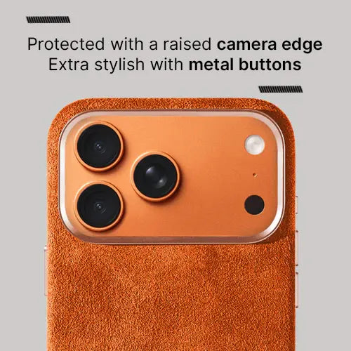 Alcantara Case for iPhone 17 Pro Max – Rame Toscano